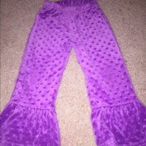 Purple minky 4t